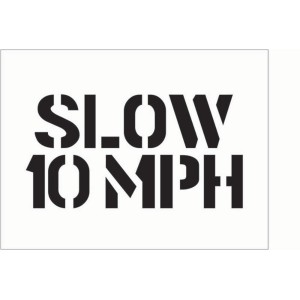 Stencil - Slow 10mph