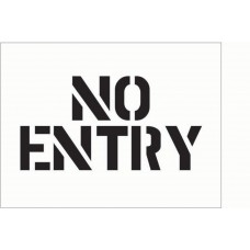 Stencil Kit - No entry