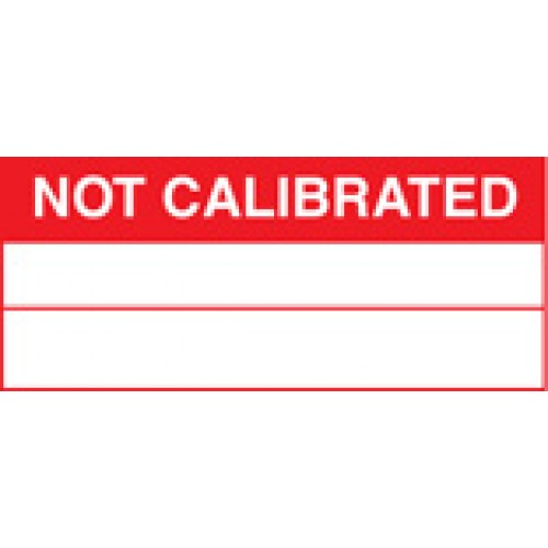 Not Calibrated - Quality Control Labels (Roll of 100)