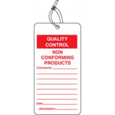 QC Tag - Non Conforming Product (Pack of 10)