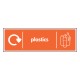 Plastics - WRAP Recycling Sign