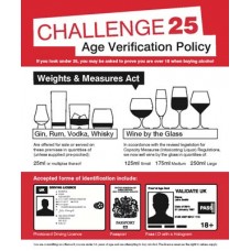 Age Verification Policy Weights & Measures Act 25ml