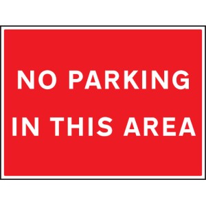 No Parking in this Area