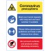 Coronavirus Precautions Multi-Message - 0 / 1m / 2m Options