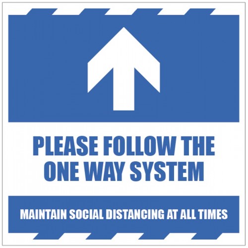 Arrow Up - Follow the One Way System