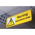 Warning - Hazardous Area