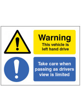 This Vehicle Is Left-Hand Drive - Take Care When Passing As Drivers View Is Limited