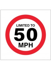 Limited to 50mph