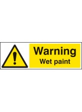 Warning Wet Paint