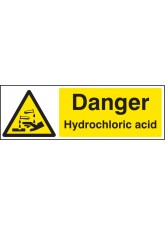 Danger Hydrochloric Acid