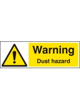 Warning Dust Hazard
