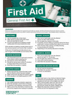 First Aid Workplace Poster - 420 x 594mm 